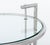Eileen Gray Eileen Gray Adjustable E 1027 Glass Top Side Table For Sale - Image 4 of 9