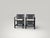DS3 Chairs by Charles Rennie Mackintosh for Cassina, 1960s, Set of 2 For Sale - Image 3 of 11