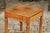 Italian 1820s Neoclassical Walnut Side Table with Large Banding and Tapered Legs For Sale - Image 4 of 12
