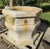 Spectacular Venetian Botticino marble well, 18th century Elegant and delightful octagonal Botticino marble well, featuring...