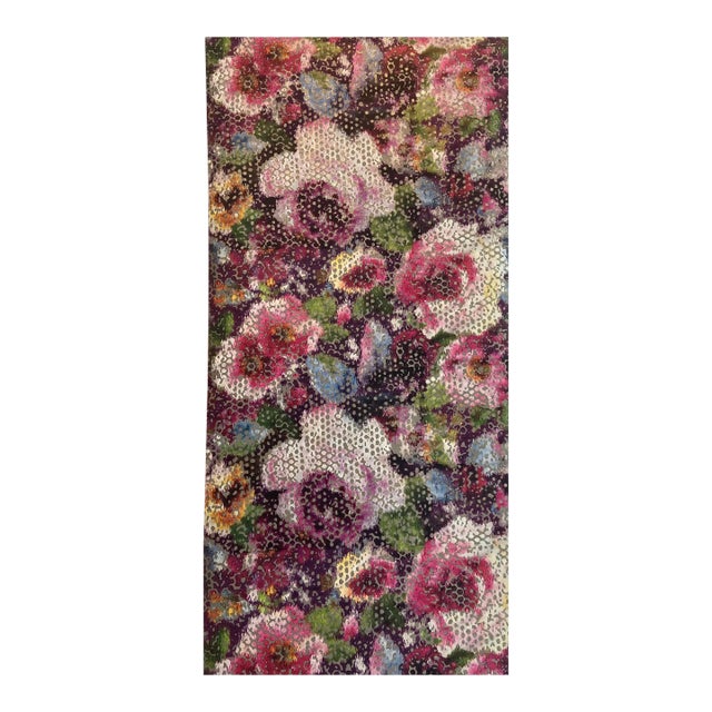 Designer's Guild Mattiazzo Wallpaper in Damson For Sale