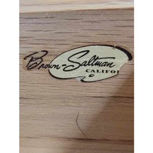 1960s Mid Century Modern Brown Saltman Dresser For Sale - Image 12 of 13