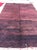 Textile Vintage Moroccan Berber High-Pile Wool Rug in Brown, Plum and Rust, 1970s For Sale - Image 7 of 13