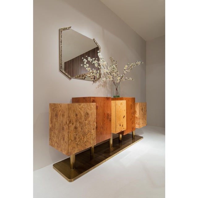 Not Yet Made - Made To Order Alentejo Square Mirror in Cast Brass from Insidherland For Sale - Image 5 of 8