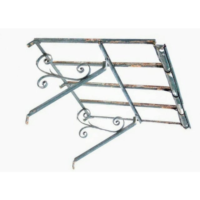 19th Century Spanish Iron Architectural Building Awning Chairish