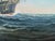 Paint Signed Original Oil Painting Tall Ship at Sea Maritime Nautical Ocean Seascape For Sale - Image 7 of 8