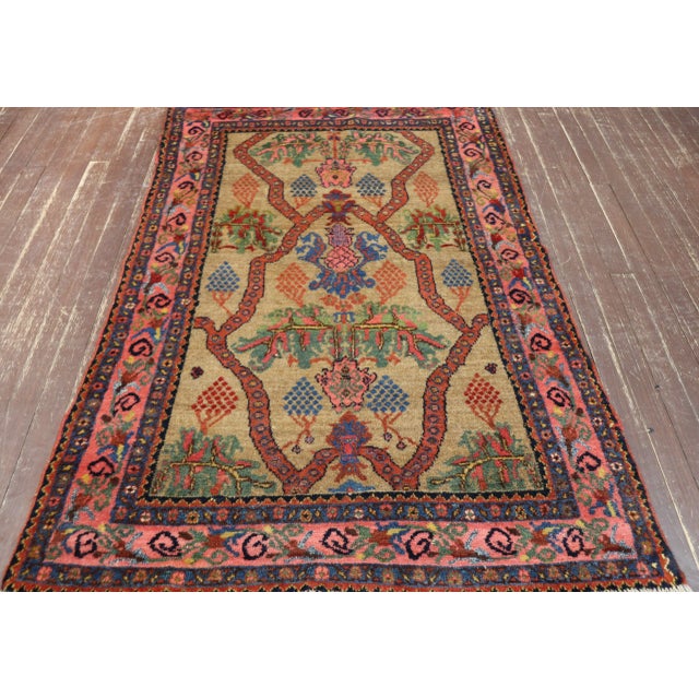 Antique Persian Kurdish Rug, For Sale - Image 10 of 12