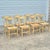 Late 19th Century French Provençal Directoire Painted Carved Back Rush Seat Dining Chairs, Set of 8 For Sale - Image 16 of 16