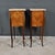 Louis XV Style Marquetry Bedside Tables, Late 20th Century, Set of 2 For Sale - Image 5 of 18