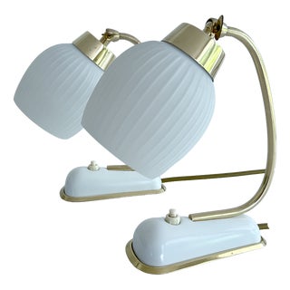 Vintage Table Lamps, 1950s, Set of 2 For Sale