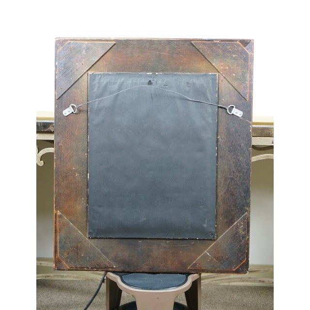 Antique Italian Baroque Madame La Princesse De Lamballe Lithograph Print Framed For Sale - Image 6 of 11