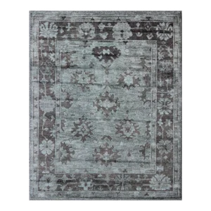 Contemporary Oushak Rug by Keivan Woven Arts