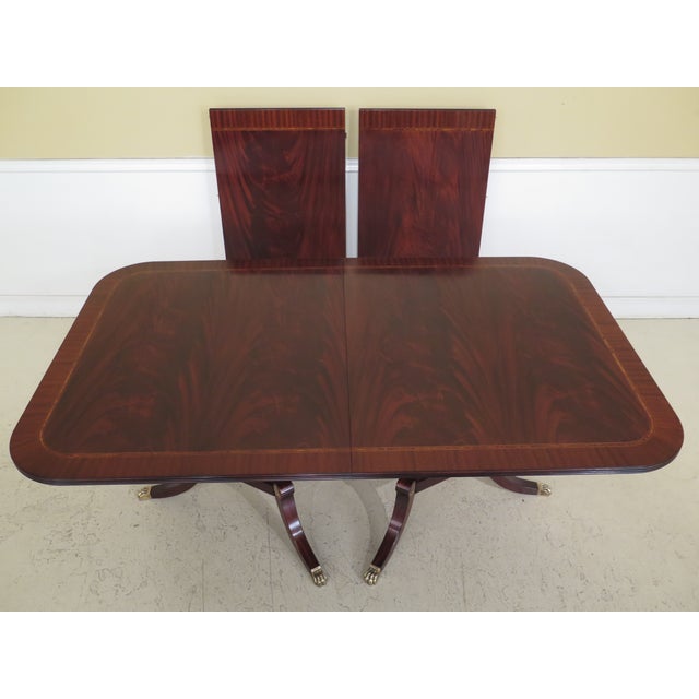 Henkel Harris Model 2276 Flame Mahogany Dining Room Table ...