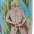 Vintage Neoclassical Hand Painted Porcelain & Brass Lamp C1940 For Sale - Image 9 of 11