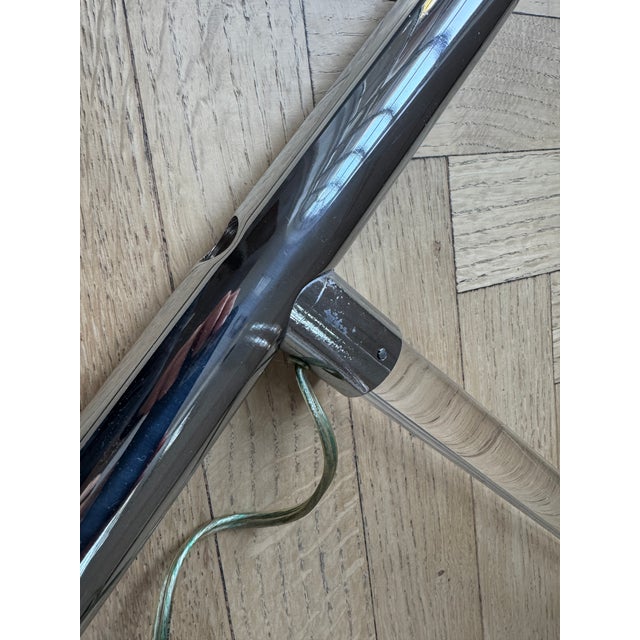 Metal Peter Hamburger Crylicord Floor Lamps for Kovacs - 1970s For Sale - Image 7 of 18