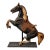 Cast Iron Carousel Horse on Stand C 1910 For Sale