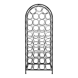 Arthur Umanoff 39 Bottle Wine Rack with Round Top