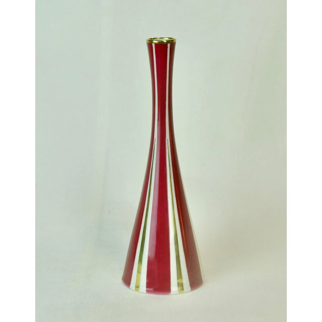 German Vase from Johann Seltmann Bavaria, 1960s For Sale - Image 6 of 6