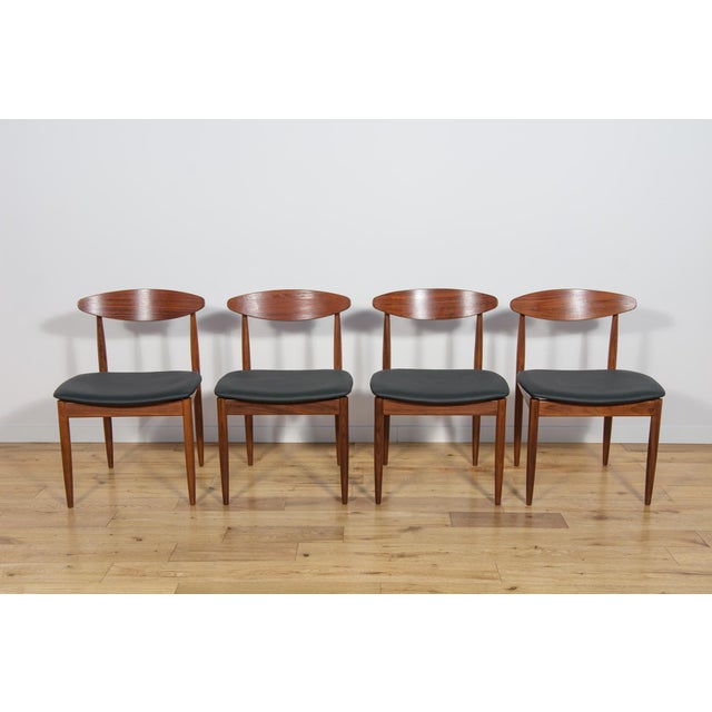 Mid-Century Modern Mid-Century Modern Teak Dining Chairs by Ib Kofod Larsen for G-Plan, 1960s, Set of 4 For Sale - Image 3 of 18