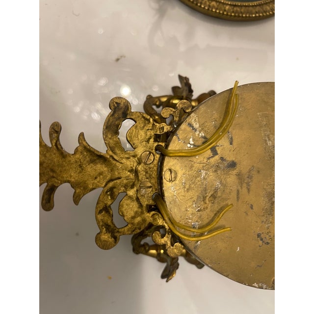 Vintage Sconces in Bronze, 1930s, Set of 2 For Sale - Image 4 of 12