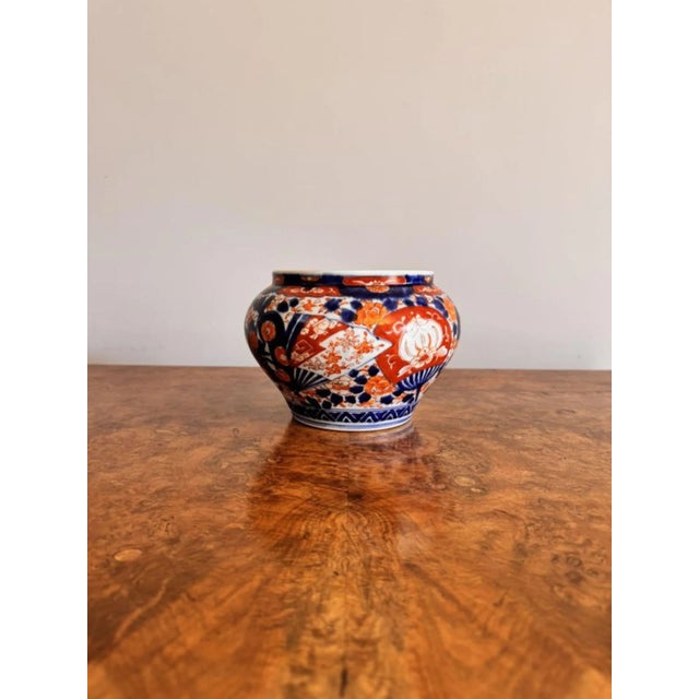 1900 - 1909 Japanese Imari Jardiniere, 1900s For Sale - Image 5 of 7