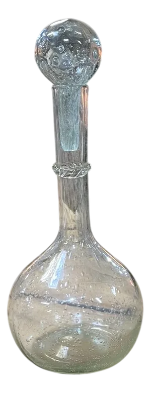 Large Blown Glass Carafe