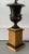 Antique Early 19th Century Charles X Bronze Urn on Siena Marble Pedestal Mounted as a Lamp For Sale - Image 10 of 13