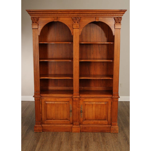 Ethan Allen 'Legacy' Double Bookcase | Chairish