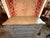 Wood Guild Master Distressed Blue Reeded 4-Drawer Chest of Drawers For Sale - Image 7 of 8