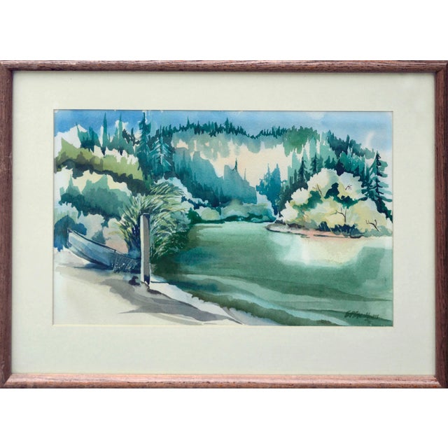 Boat on the Lake Shore For Sale - Image 5 of 5