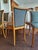 Vintage German Art Deco Dining Chairs in Pear Wood, 1890s, Set of 6 For Sale - Image 5 of 8