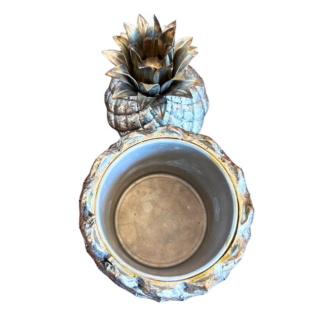 Manetti Firenze Silver Pineapple Ice Bucket by Mauro Manetti, Italy, 1970 For Sale - Image 4 of 6