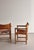 1970s Model BM3238 Spanish Armchairs in Oak and Leather by Børge Mogensen for Fredericia, 1970s, Set of 2 For Sale - Image 5 of 18