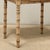 19th Century French Stripped Pine Faux Bamboo End Table With Drawer For Sale - Image 10 of 18
