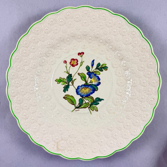 Copeland Copeland Spode Fernleigh Pattern Floral Plates, Set of Six For Sale - Image 4 of 15
