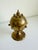 Art Deco Vintage Studded Brass Orb Box For Sale - Image 3 of 9