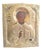 Russian Artist, Icon of Saint Nicholas with Silver-Plated Metal Oklad, 1880, Metal and Silver For Sale