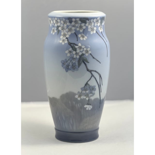Antique Porcelain Vase by Arnold Krog for Royal Copenhagen For Sale - Image 5 of 8