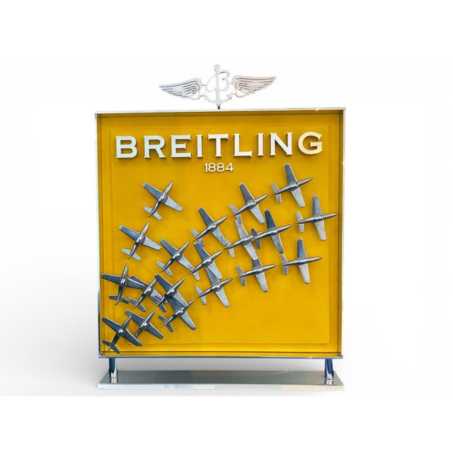 Aviation-Themed Retail Advertising Display Stand for Breitling, Early 2000s For Sale - Image 16 of 16