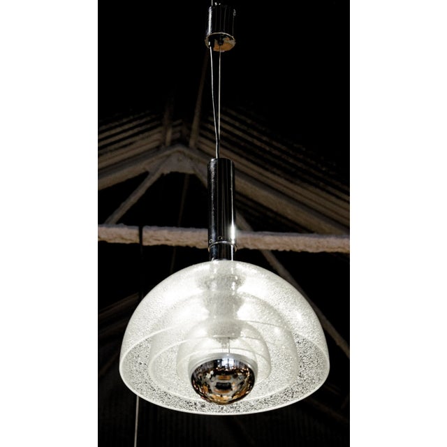 Vintage Italian Glass Pendant from Mazzega, 1970s For Sale - Image 16 of 18