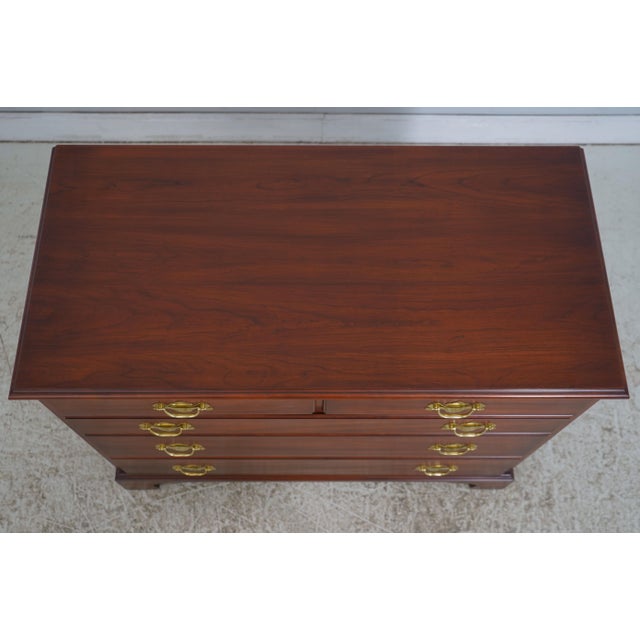 Henkel Harris Cherry 5 Drawer Dresser Chest For Sale - Image 13 of 18