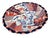 Huge Antique Japanese Imari Pottery Centerpiece Bowl Charger.
