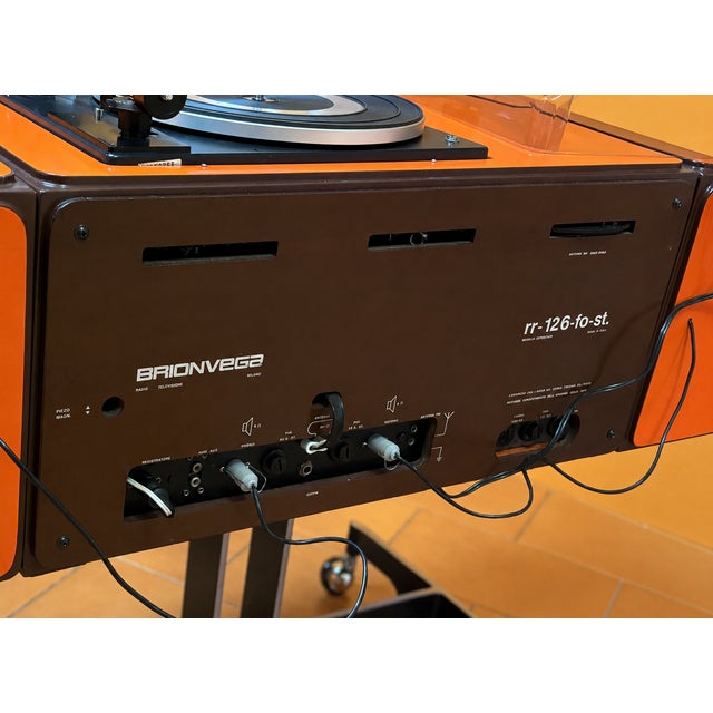 Metal Cubo RR 126 FO Radiophonograph by Fratelli Castiglioni for Brionvega, Italy, 1960s For Sale - Image 7 of 11