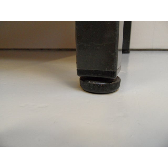 1950s Vintage Danish Filing Cabinet with Roller Shutter in Oak, 1950s For Sale - Image 5 of 10