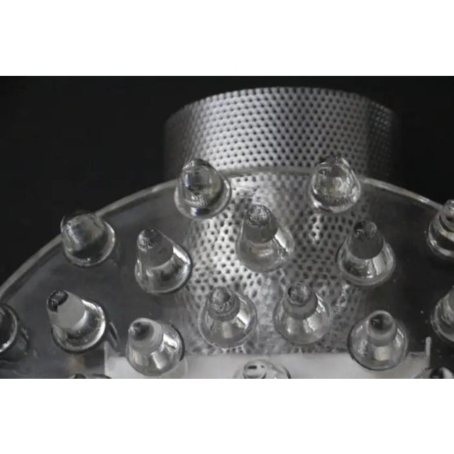 Crystal Murano Glass and Silver Wall Lights by Murano for Murano, 2000, Set of 2 For Sale - Image 13 of 18