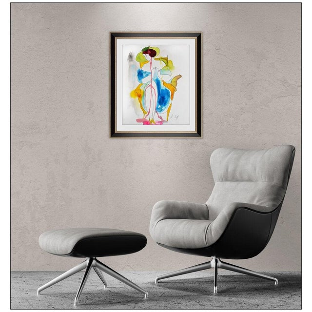 Message us to inquire about custom framing options! (Included for free with every purchase) The artwork here, "All By...