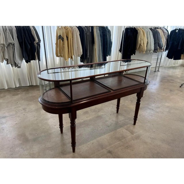 2020s Mahogany Display Cases For Sale - Image 5 of 9