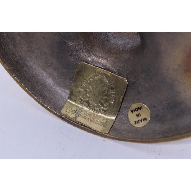 Mottahedeh Historic Natchez Brass Candlestick For Sale - Image 12 of 12