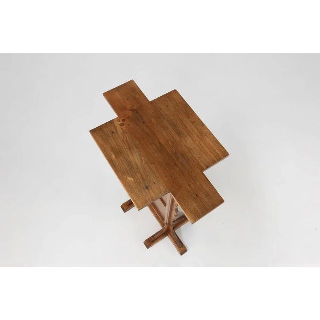 French Wooden Church Console, 1900s For Sale - Image 9 of 11