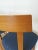 Blue Vintage Italian Dining Chairs with Blue Fabric Seats from Calligaris, 1990s, Set of 4 For Sale - Image 8 of 18